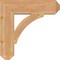 Ekena Millwork Thorton Craftsman Smooth Bracket, Western Red Cedar, 5 1/2"W x 24"D x 24"H BKT06X24X24THR04SWR - alternate 2